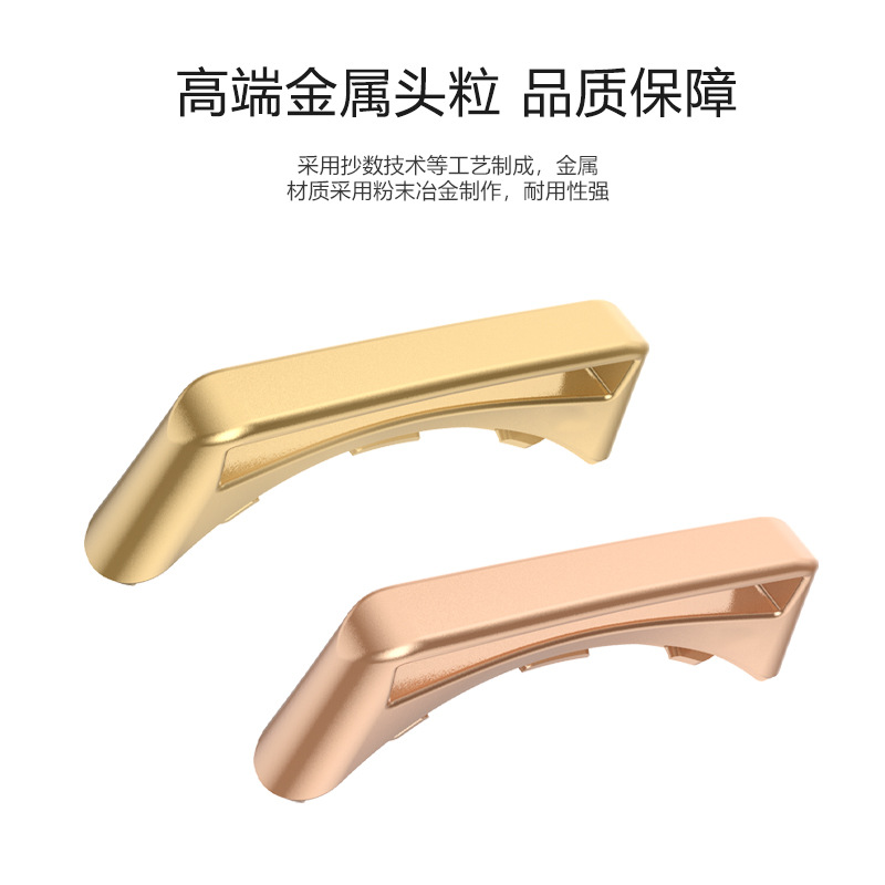 适用谷歌 Google pixel 1/2 手表表带金属头粒连接器谷歌G1 pixel