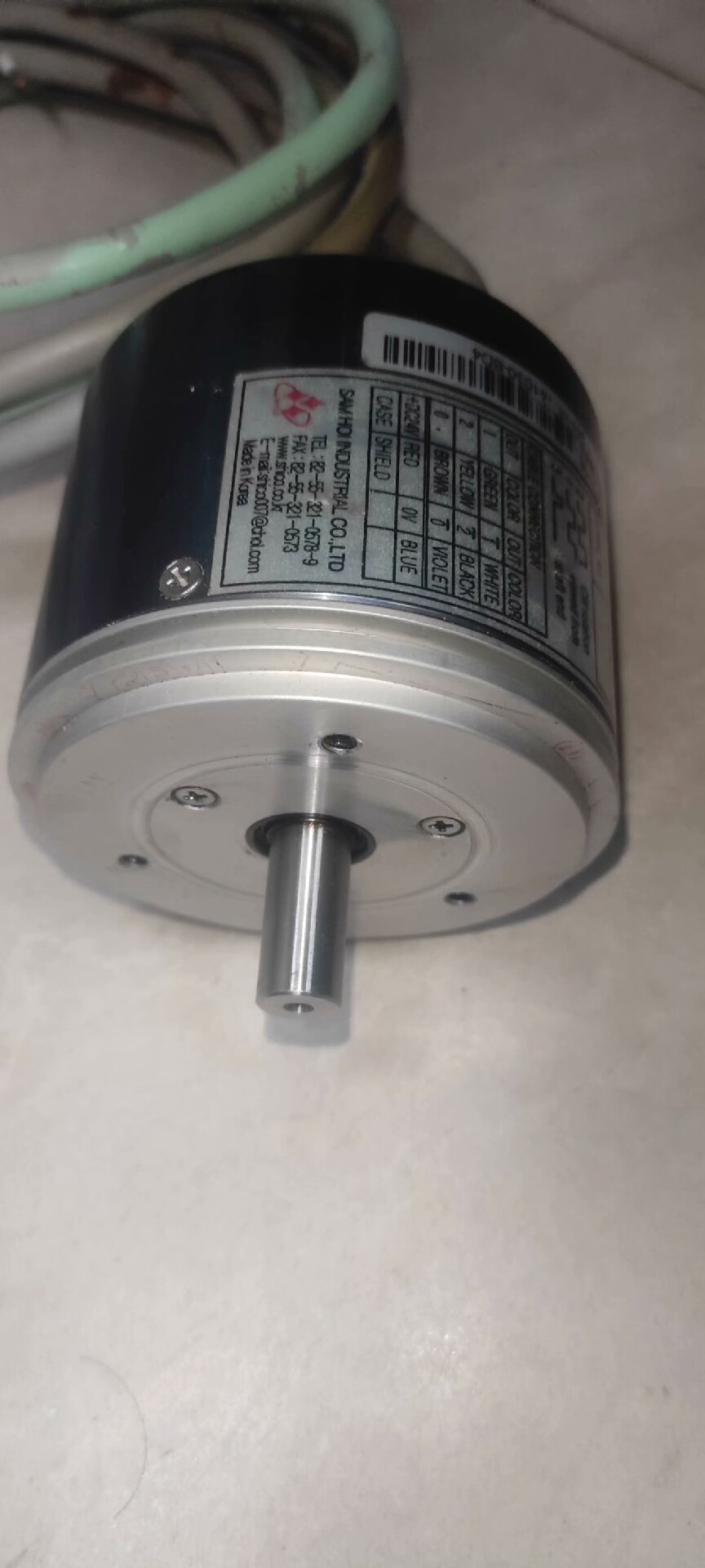 拆船件MAN B&W  ALPHA 注油器编码器