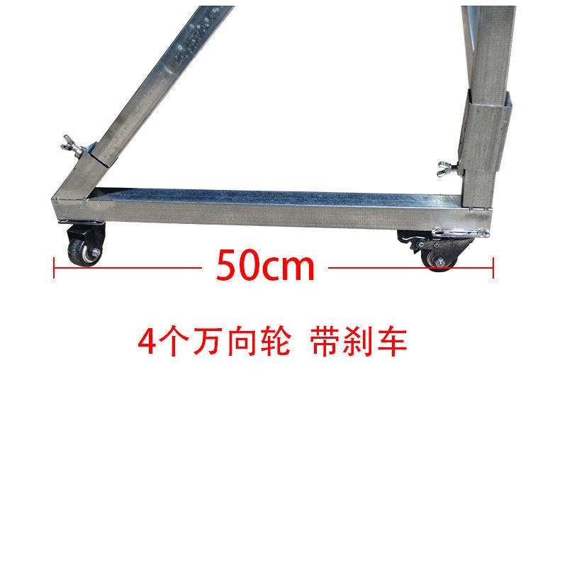 k板可伸缩撑TFL支架带子背景轮架喷绘布展架可伸缩移动t室外加固