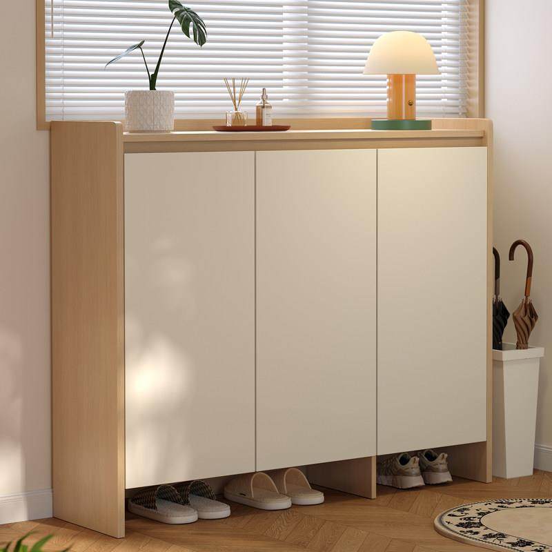 实木鞋柜大容量鞋柜家用门口入户走廊门外鞋柜储物柜靠墙,住宅家具,鞋柜,淘宝优惠券,粉丝福利购,淘宝优惠卷