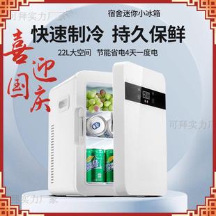 车载冰箱 迷你小冰箱一人小型宿舍家用小冰柜2024新款