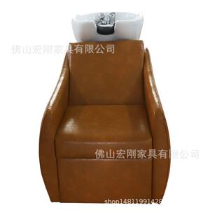 洗头床理发店专用美发店发廊轻奢网红潮店简约半躺冲水床厂家直销