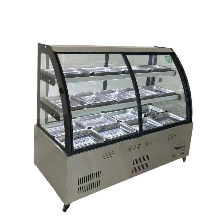 熟食柜卤菜凉菜饮品冷藏展示柜商用立式直冷保鲜柜