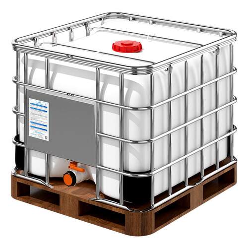 HDPE塑料IBC吨桶方桶带框架800L升储水罐叉车桶化工集装桶木托底