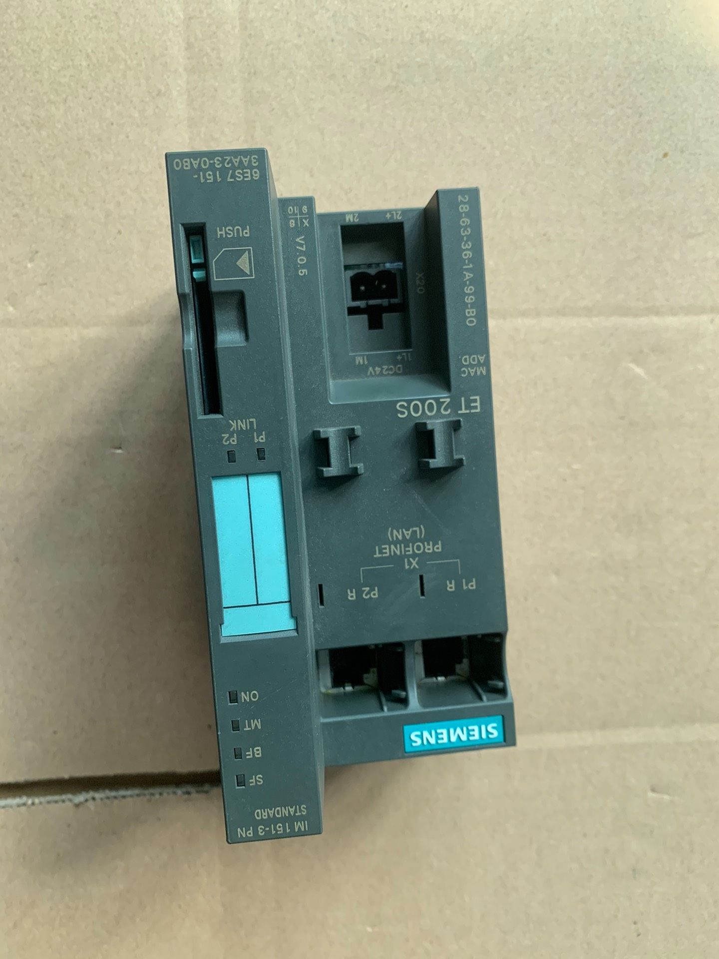 西门子、1p． 6ES7、151－3AA23－OABO、外壳