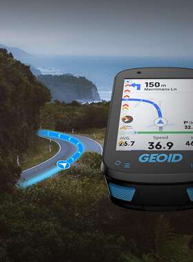 Geoid CC600 极遨 600 彩屏英文智能骑行码表速度里程表箭头导航