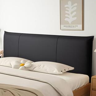 生态真皮床头软包靠背靠枕大靠背靠垫榻榻米可拆洗现代简约无床头