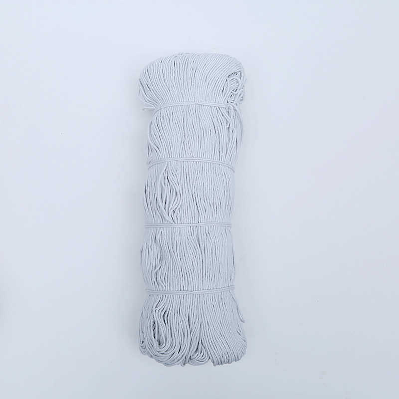 批发包直供服装辅料厂家帽5mm涤棉绳绳漂白绳绳1芯开线.吊牌嵌