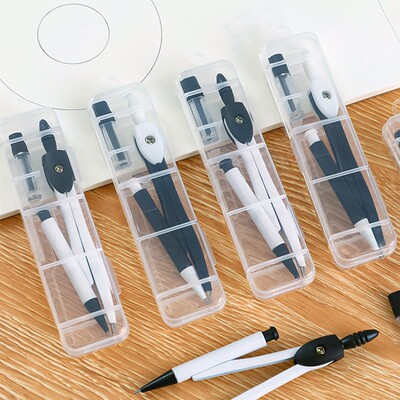 Metal Compass Math Stationery Set for Elementary and Middle