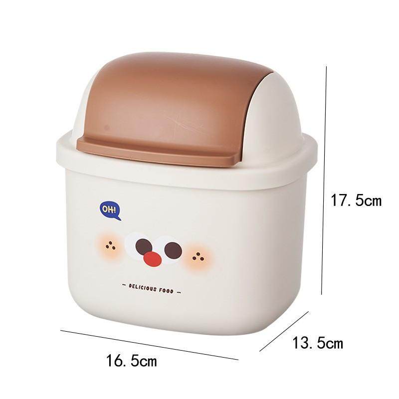 可爱桌面大容量垃圾桶2024新款卧室宿舍书桌办公室小号纸篓收纳桶,家庭/个人清洁工具,垃圾桶,淘宝优惠券,粉丝福利购,淘宝优惠卷