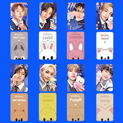 StrayKids周边MAGIC SCHOOL小卡李龙馥黄铉辰同款收藏特典三寸