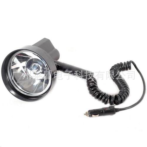 150MM 5英寸12-24V 55W HID手持式探照灯户外射灯野外露营搜索灯