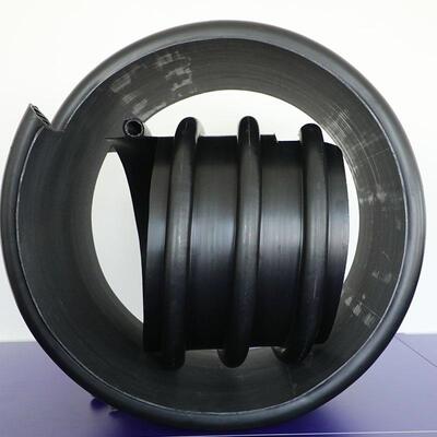 hdpe热缠绕结构壁B型管规格DN400大口径排污管供应源头厂家