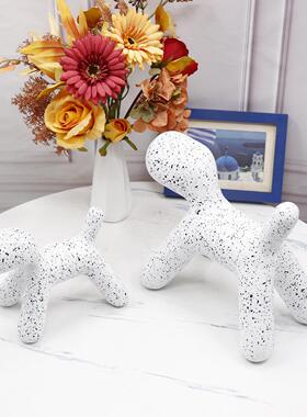 气球狗斑点狗创意家居摆件设计师客厅抽象装饰品卧室儿童房小摆设