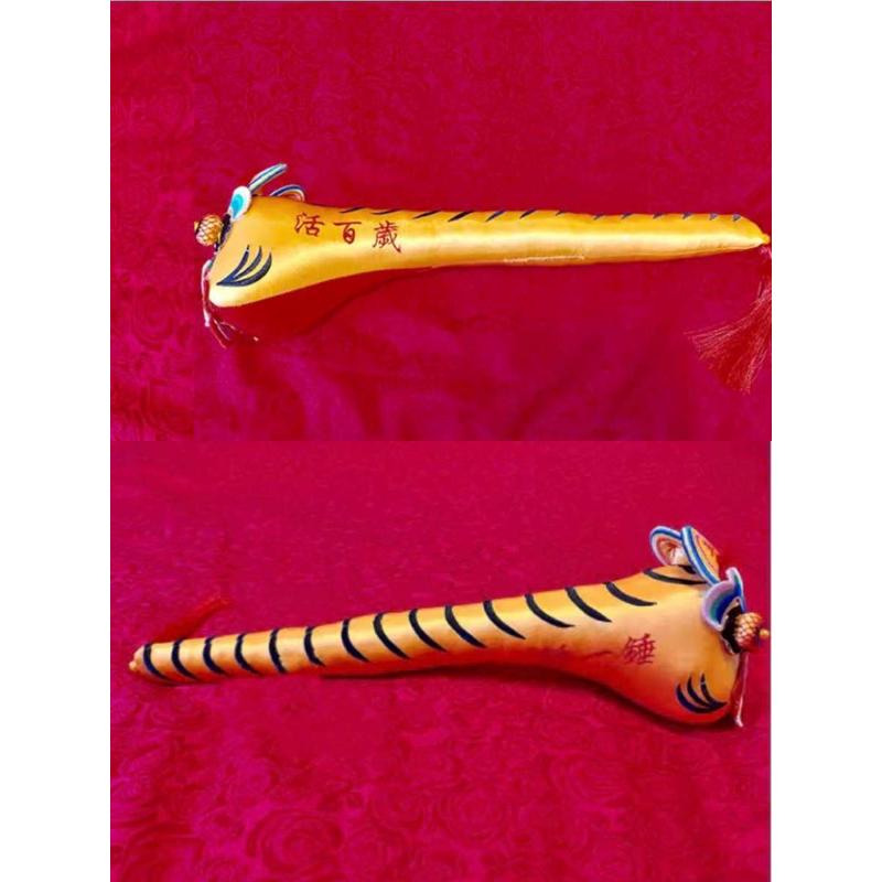 捶背虎 中国风 非物质文化遗产  布艺 摆件 艺术品 可定制