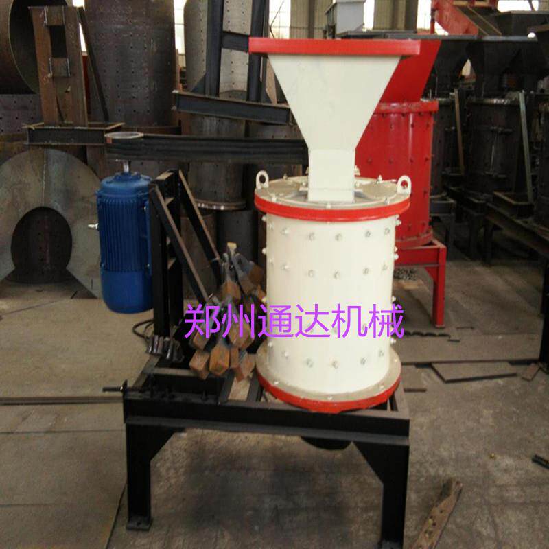 小型无筛网可调粗细沙子粉碎机立轴环保制砂机复合式粉碎机