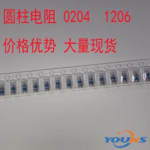 现货优势晶圆电阻贴片色环电阻0204F1%1206体积10K欧姆
