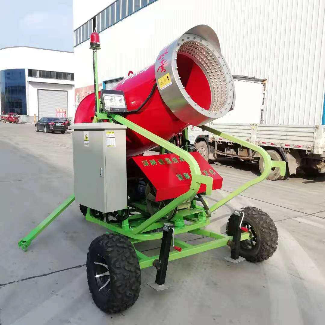 22新款人工制雪机设备室内外娱乐吹雪机滑雪场雪道造雪机冷水机