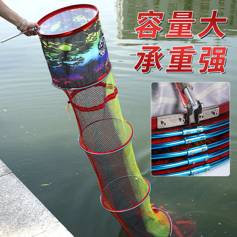 新款高档黑坑专用鱼护网兜速干防挂涂胶纳米尼龙渔护渔户袋竞技挂