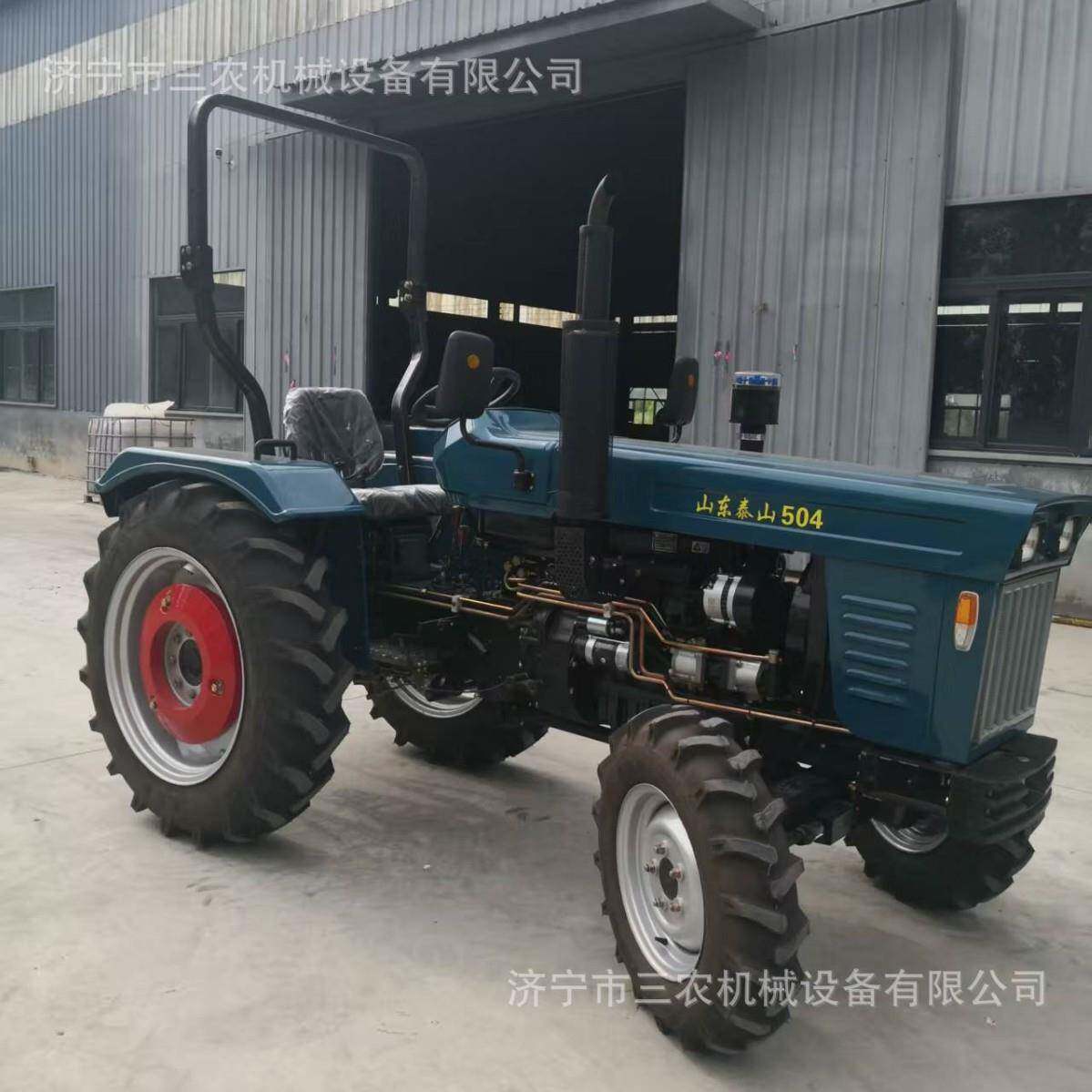 老款运输拖拉机可挂后置车斗马力大轮胎耐磨500农用四轮车