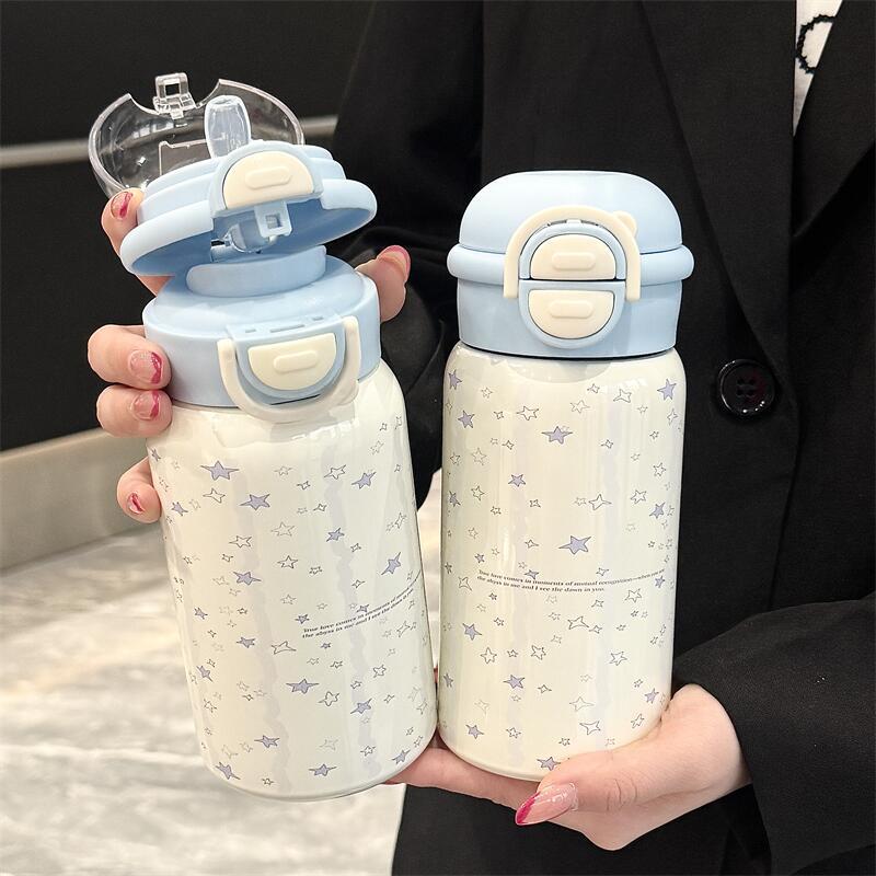 保温杯星星高颜学生上学保温杯