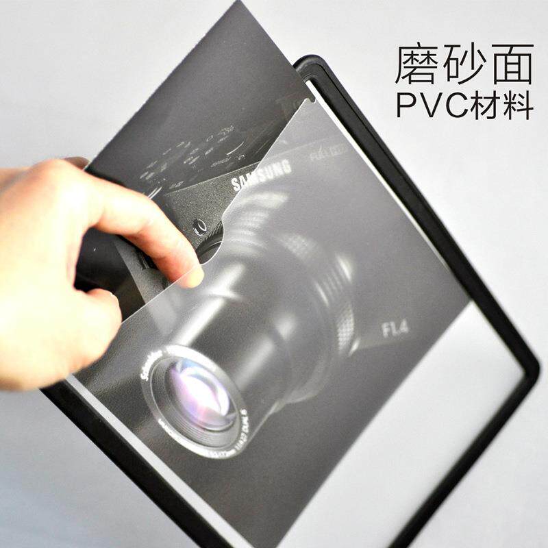 装得快A4旋转翻页文件架 20张透明活页资料架 台式壁挂展示架