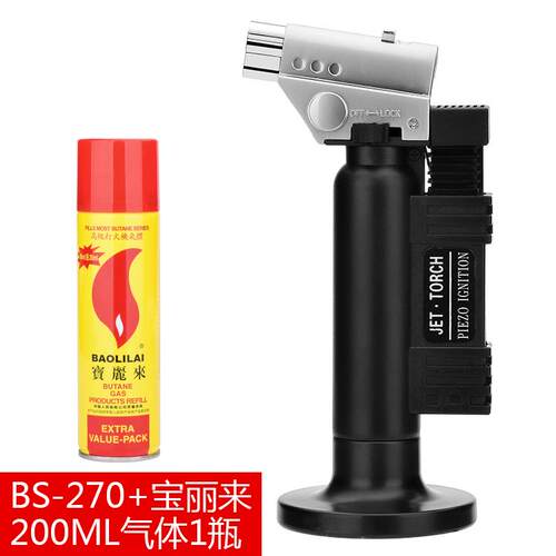 正品便携式气焊枪防打火机充风户外烤点炭艾灸点香烧高温喷火枪点