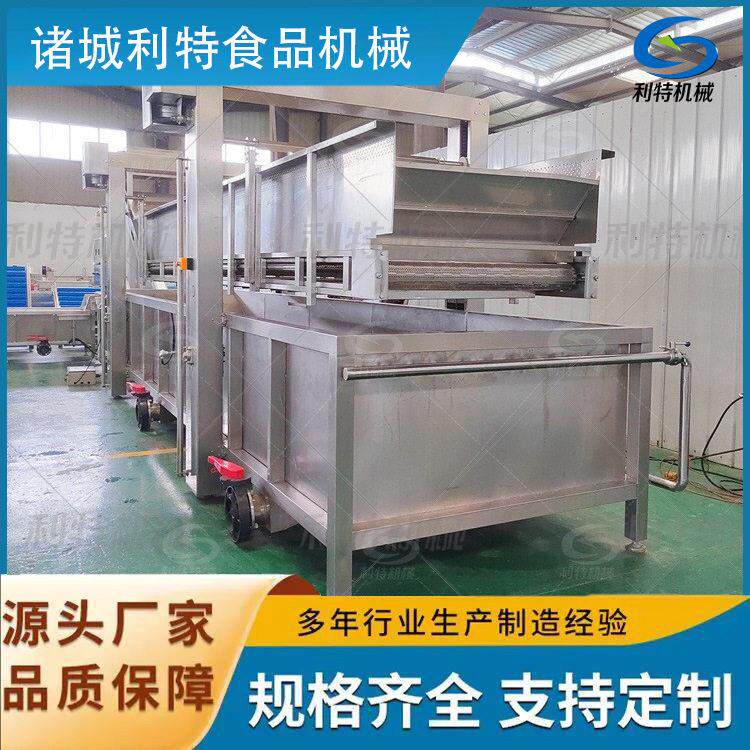 多功能鸭胸肉冻牛肉冻猪蹄解冻机 卤味前处理设备 肉类加工生产线