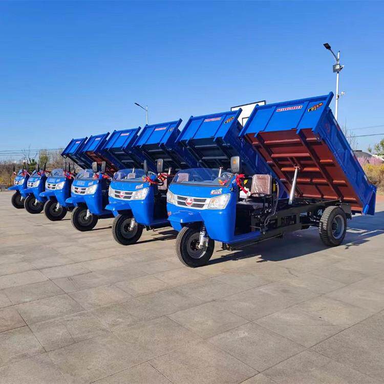 柴油农用车七速全浮矿用三轮车18马力加厚型工程车