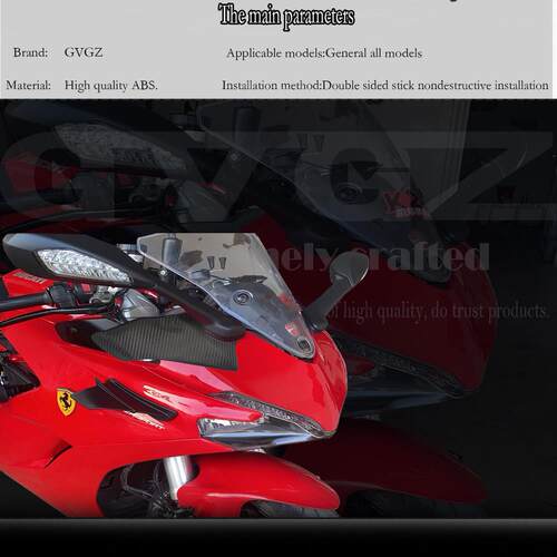 适用阿普利亚RSV4 RF 神驹500 蛟龙200 宝雕R1S500改装刀锋定风翼