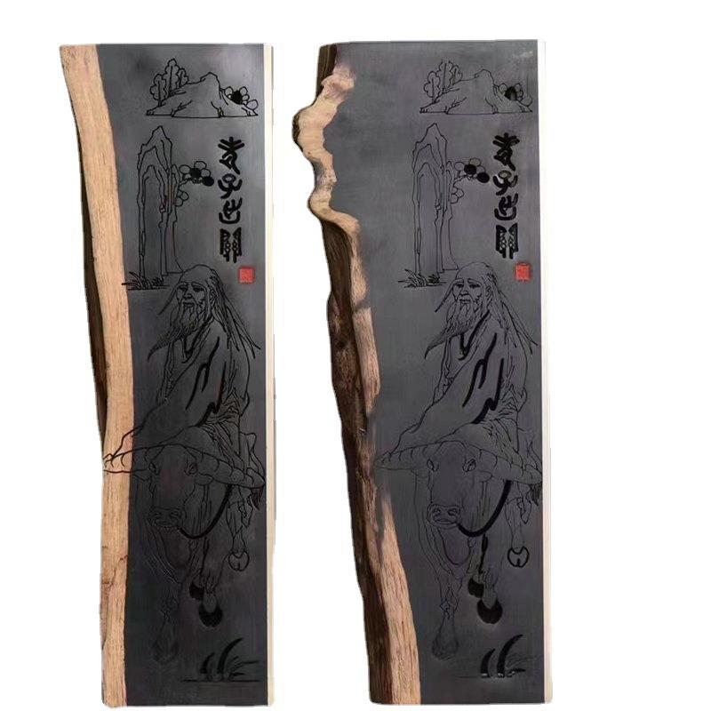 现货紫光檀随形香盒便携新中式香炉实木家居香道用品木质香筒木艺