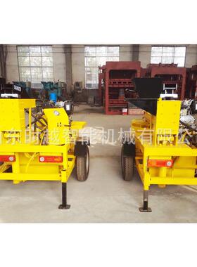 山东厂家生产红色黏土M7MI制砖机一机多用课更换模具出口