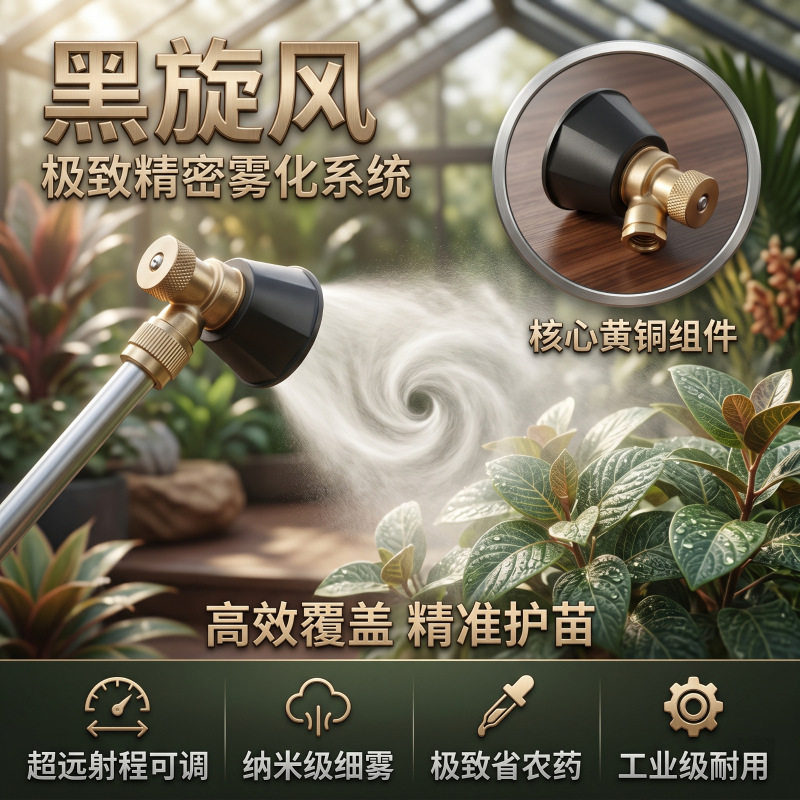 旋风纯铜打药喷头高压灌溉工具