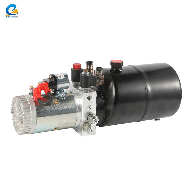 防撞缓冲车动力单元液压元件DC12V24V高压齿轮泵电磁阀直流电机