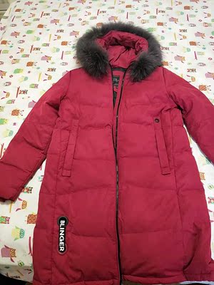 入手199-冰洁貉子大毛领中长羽绒服怎么样？真相评测不吹不黑诉说