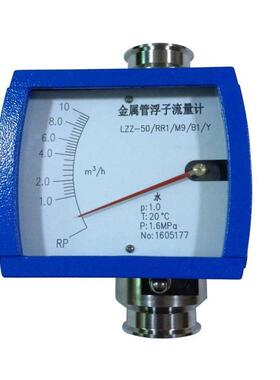 厂家销售LZZ-50金属管浮子流量计316L金属转子流量计垂直安装