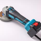 大功率充电式 角牧蓝无刷磨无手刷轮锂电磨光磨电动机手砂切割工具