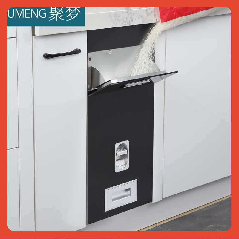 ∞米箱嵌入式橱柜米桶米柜304不锈钢厨房计量米缸家用自动防虫防,居家日用,其它,淘宝优惠券,粉丝福利购,淘宝优惠卷