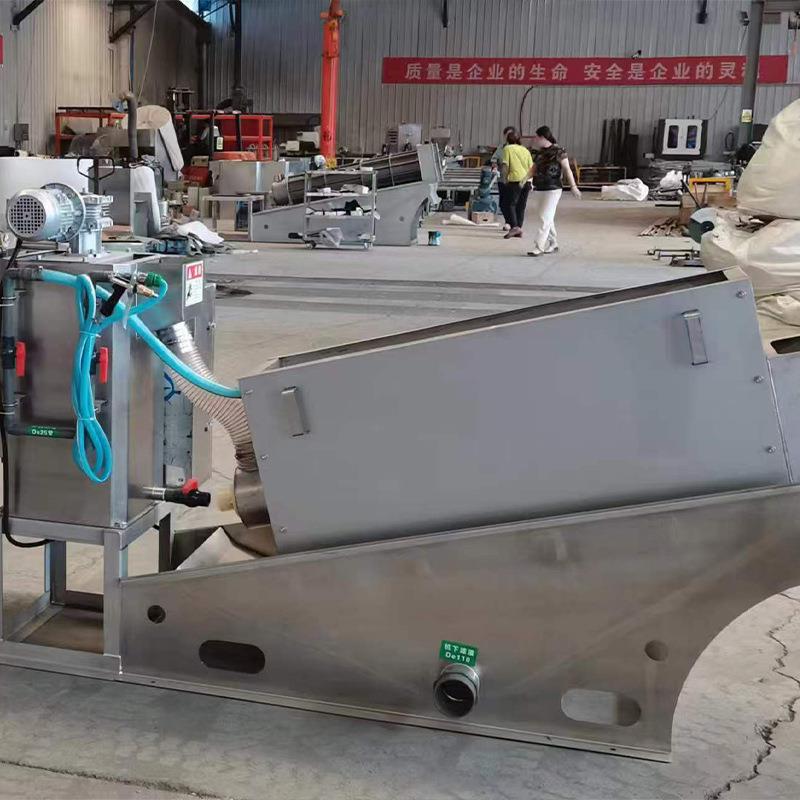 叠螺机全自动固液分离污水处理设备叠螺式污泥脱水机环保厂家固体
