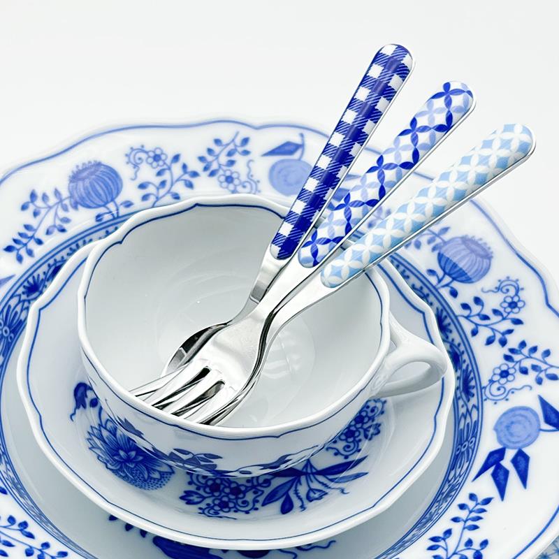 大锈利0EV原4装进A口西牛钢餐具装套意360818不家用排刀餐叉勺全N