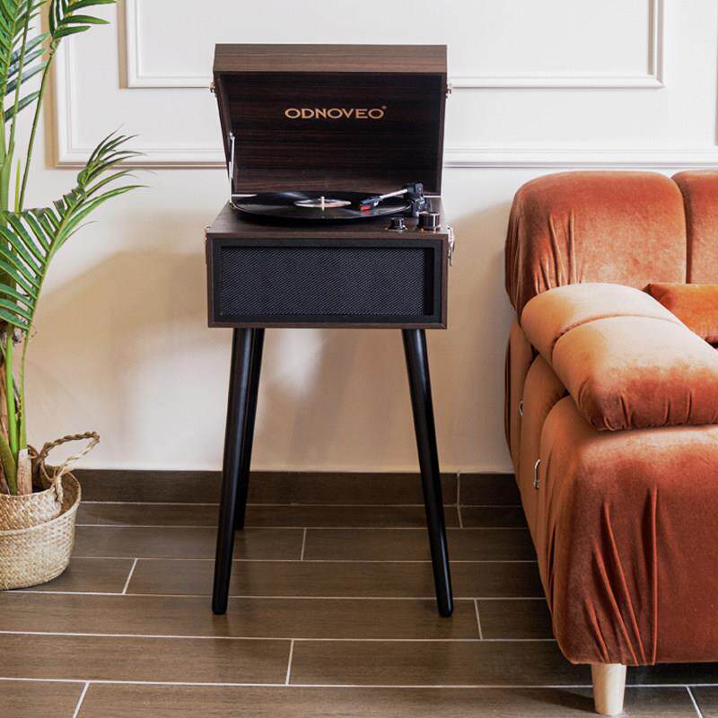 ODN/欧蒂诺 OND685欧蒂诺覆古留声机彷古LP黑胶唱片机北欧式家用