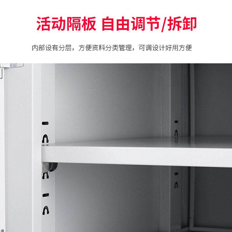 钢制文件柜矮柜储物柜子移动大型打印机柜底座复印机台活动柜