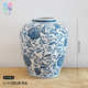 饰客厅新插花书房 瓶陶瓷家居装 花瓶青蓝中式 摆件青花瓶