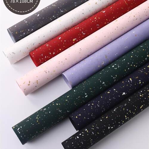 Flower wrapping paper DIY gift book cover Christmas decora