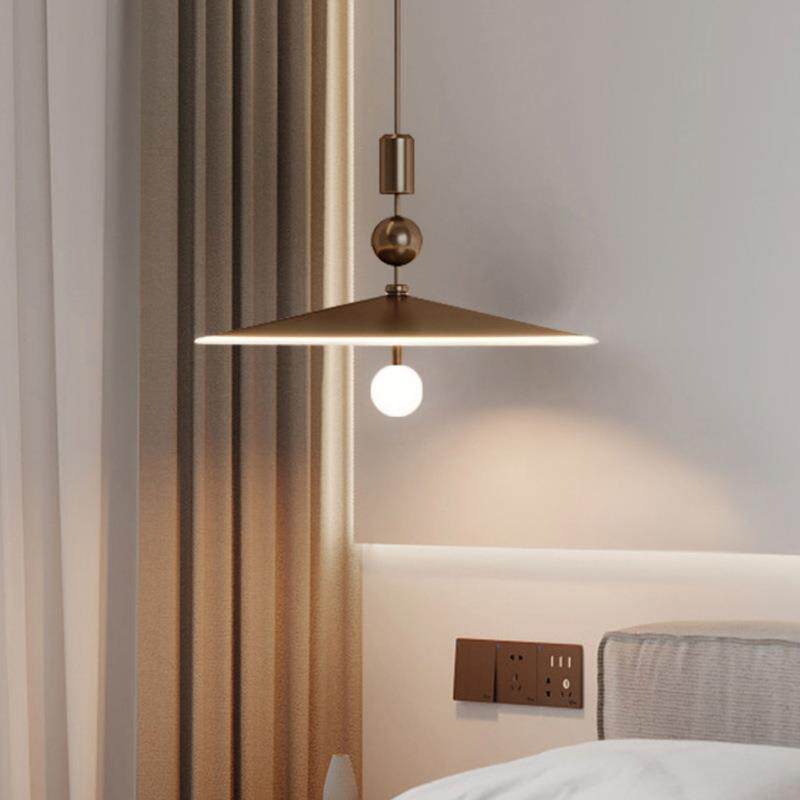 北欧创意主卧室床头餐厅吧台工业风复古酒吧咖啡厅酒店民宿小吊灯