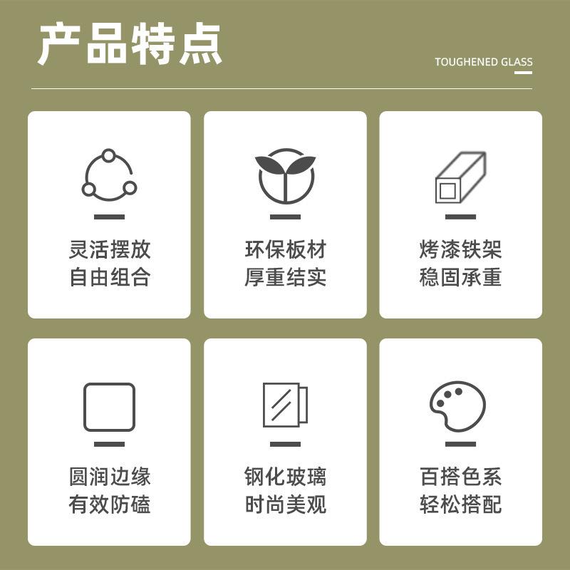 户外阳台防水休闲套件铁艺特斯林公园庭院钢化玻璃桌椅椅休闲组合