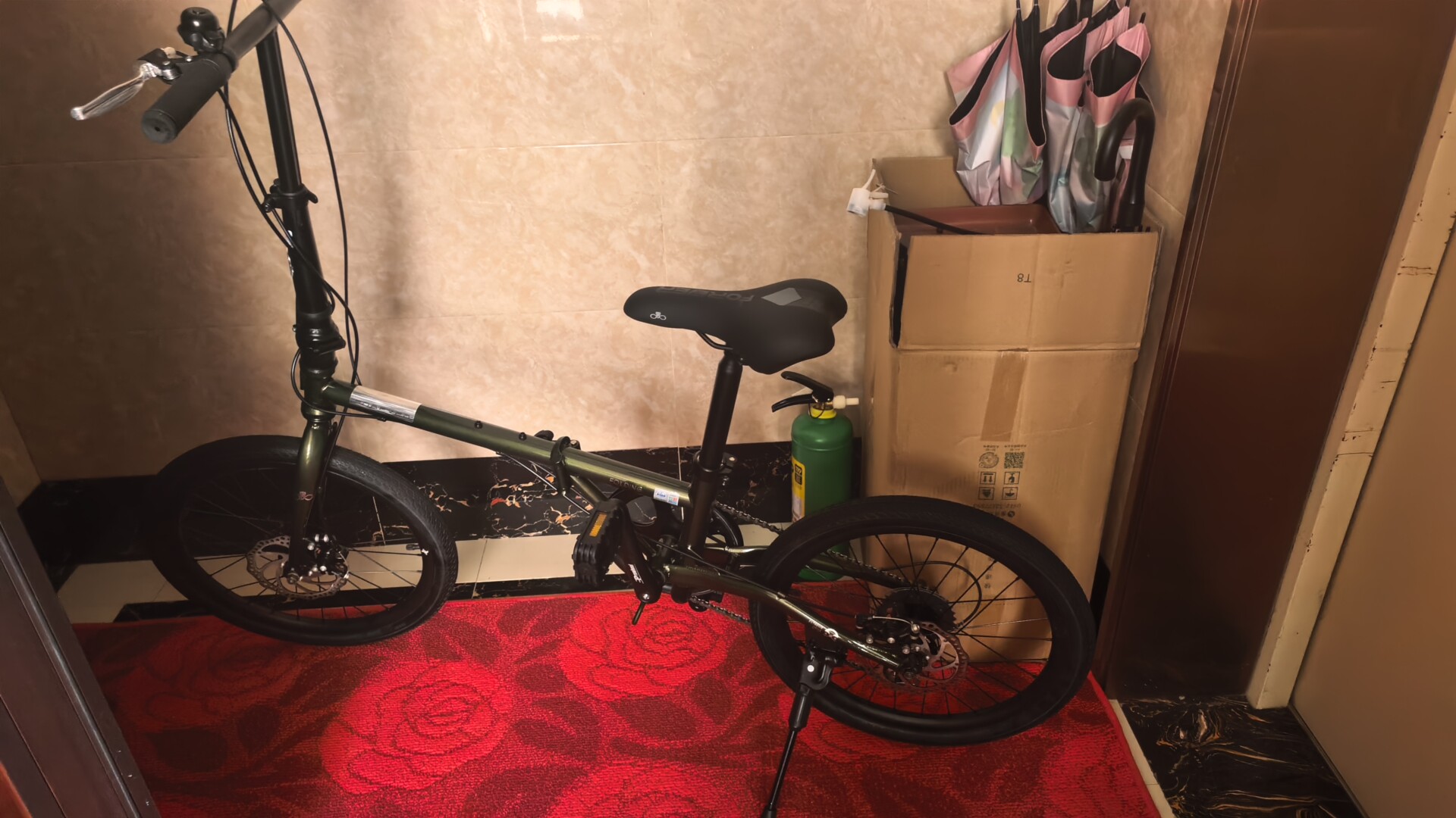 Складной велосипед Forever 16/20 дюймов, Shimano 7 скоростей, дисковые тормоза, городской photo review