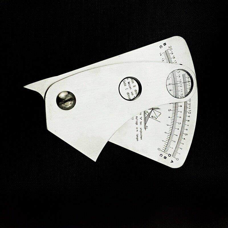 梁硕扇形尺 焊接焊缝量规 Seltor weld gauge 焊缝检验尺扇形量规