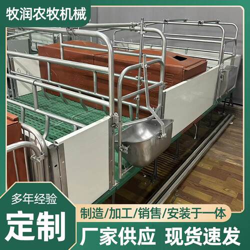 仿欧式产床现货母猪产床养猪设备畜牧养殖场产保一体床母猪分娩床