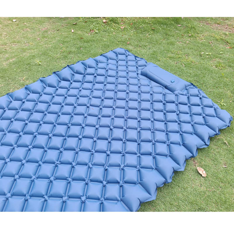 双人户外充气垫充气床垫露营帐篷防潮垫野餐垫加厚露营欧美睡垫